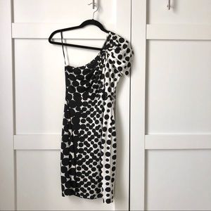 The Limited One Shoulder Cocktail Dress
